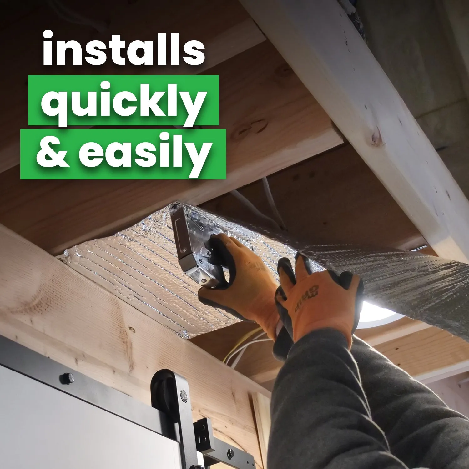 Floor Joist Insulation - 24" x 125' (250 sq. ft.)