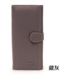 Free Shipping 100% Genuine Leather women's Long section of the multi-card wallet Retro purse.fashion Clutch Bag