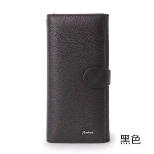 Free Shipping 100% Genuine Leather women's Long section of the multi-card wallet Retro purse.fashion Clutch Bag