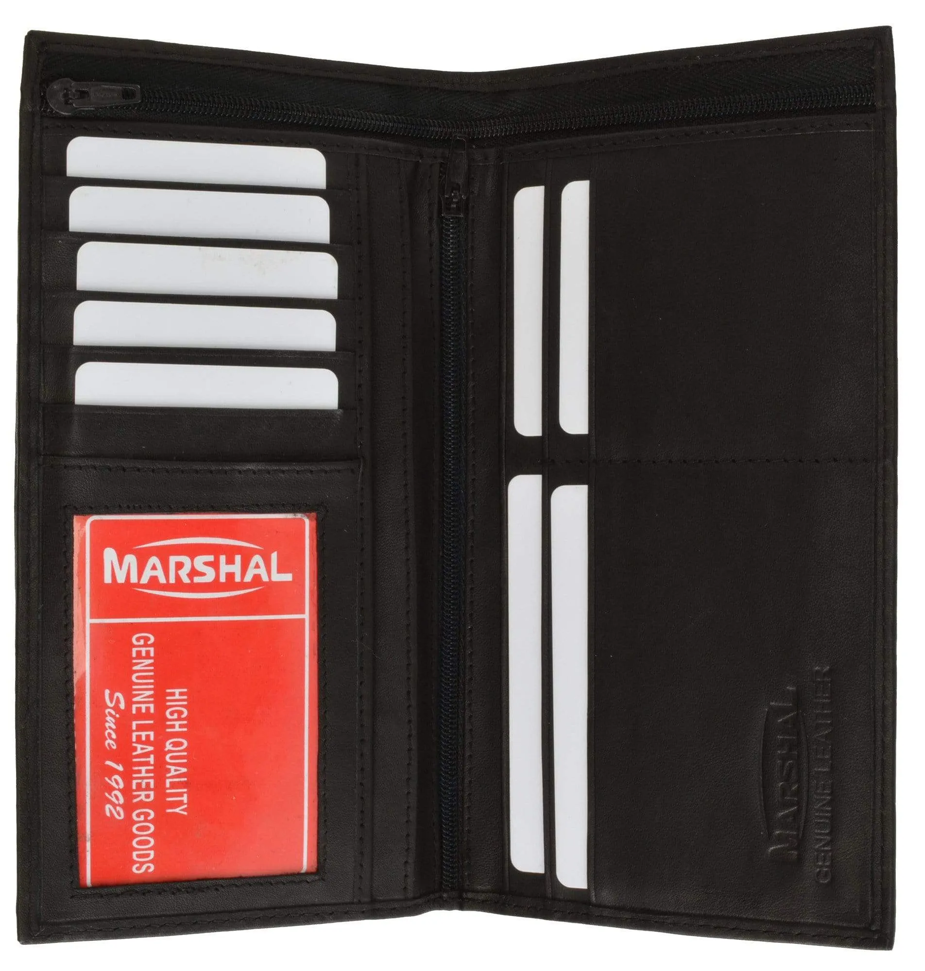 Genuine Leather Checkbook Cover Ladies Wallet Credit Card Holder 602 CF (C)