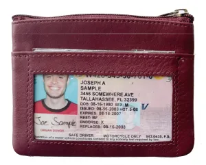 Genuine Leather Coin Purse EL-810