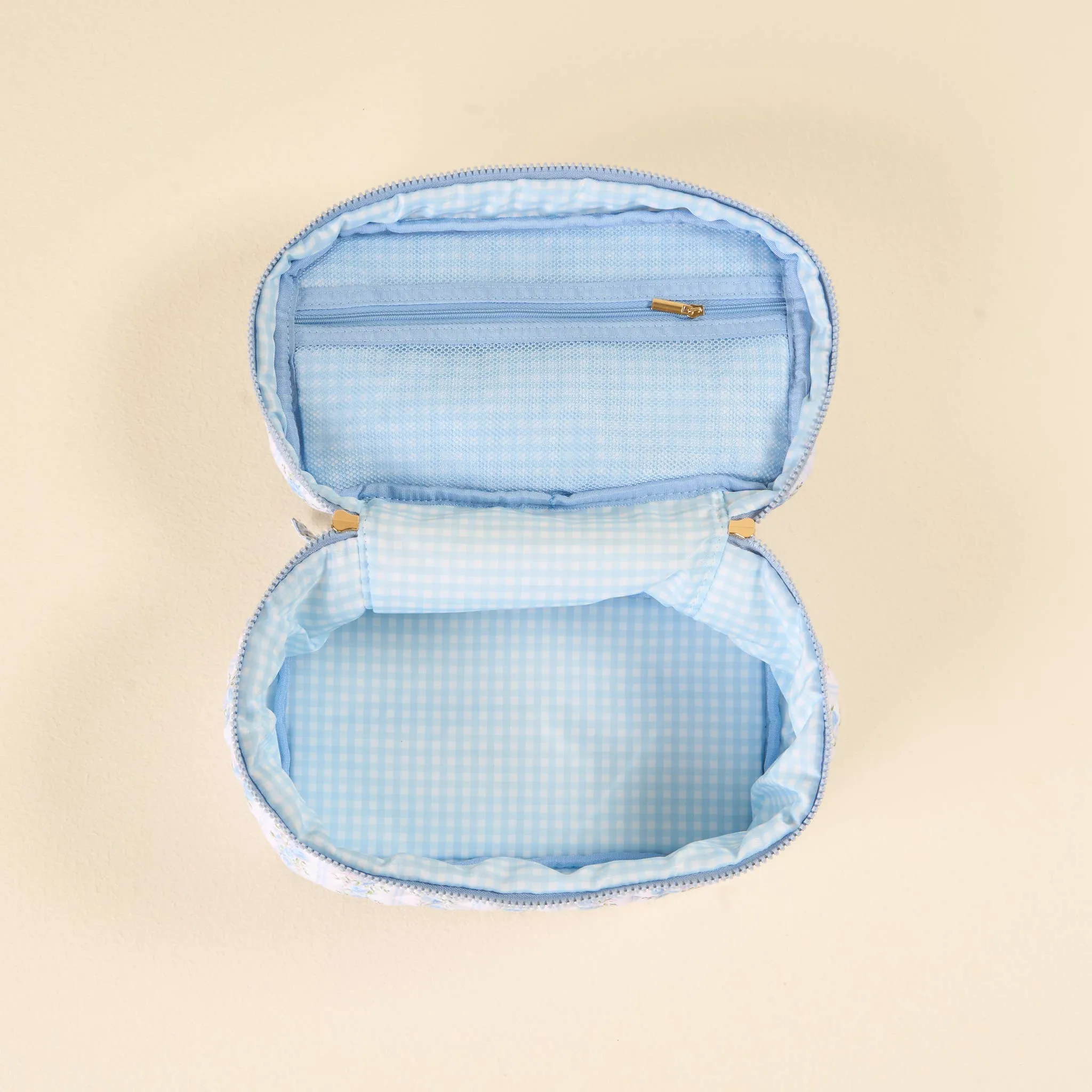 Glam & Go Quilted Cosmetic Bag