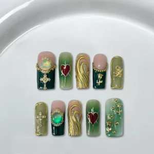 Golden retro noble woman-XHS704