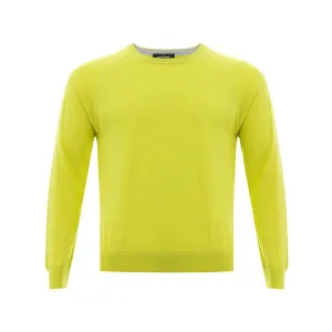 Gran Sasso Sunny Yellow Italian Cotton Sweater