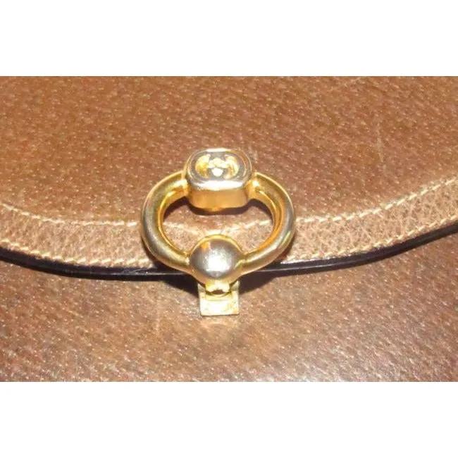 Gucci Vintage Purses Brown Soft Gg Supreme Clutch