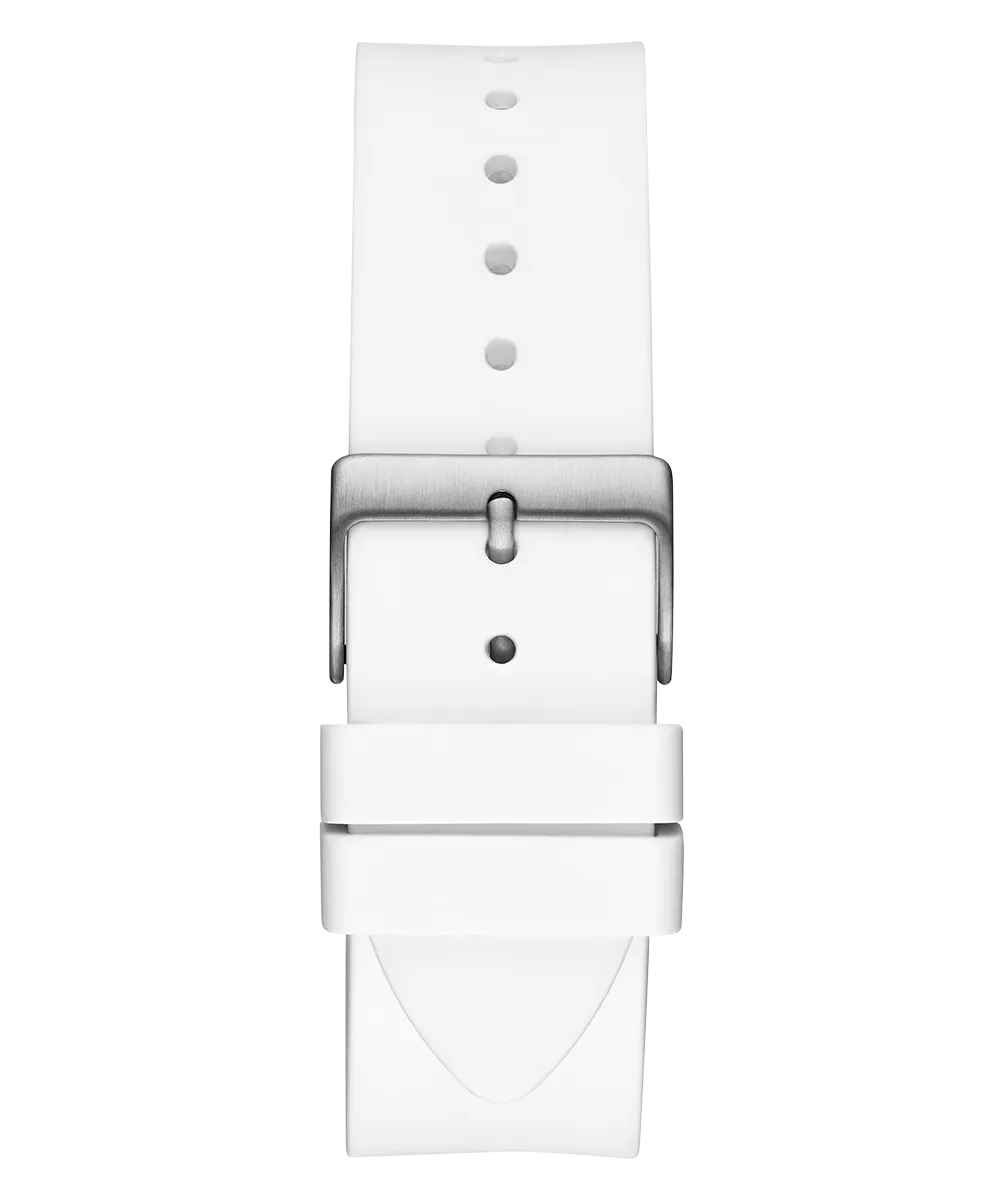 GUESS Mens White Analog Watch