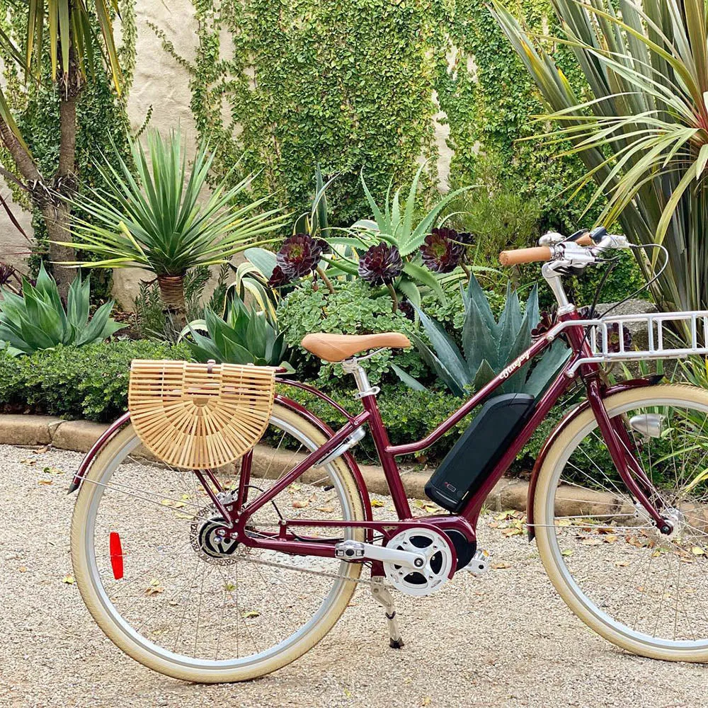 Half Circle Bamboo Bike Bag