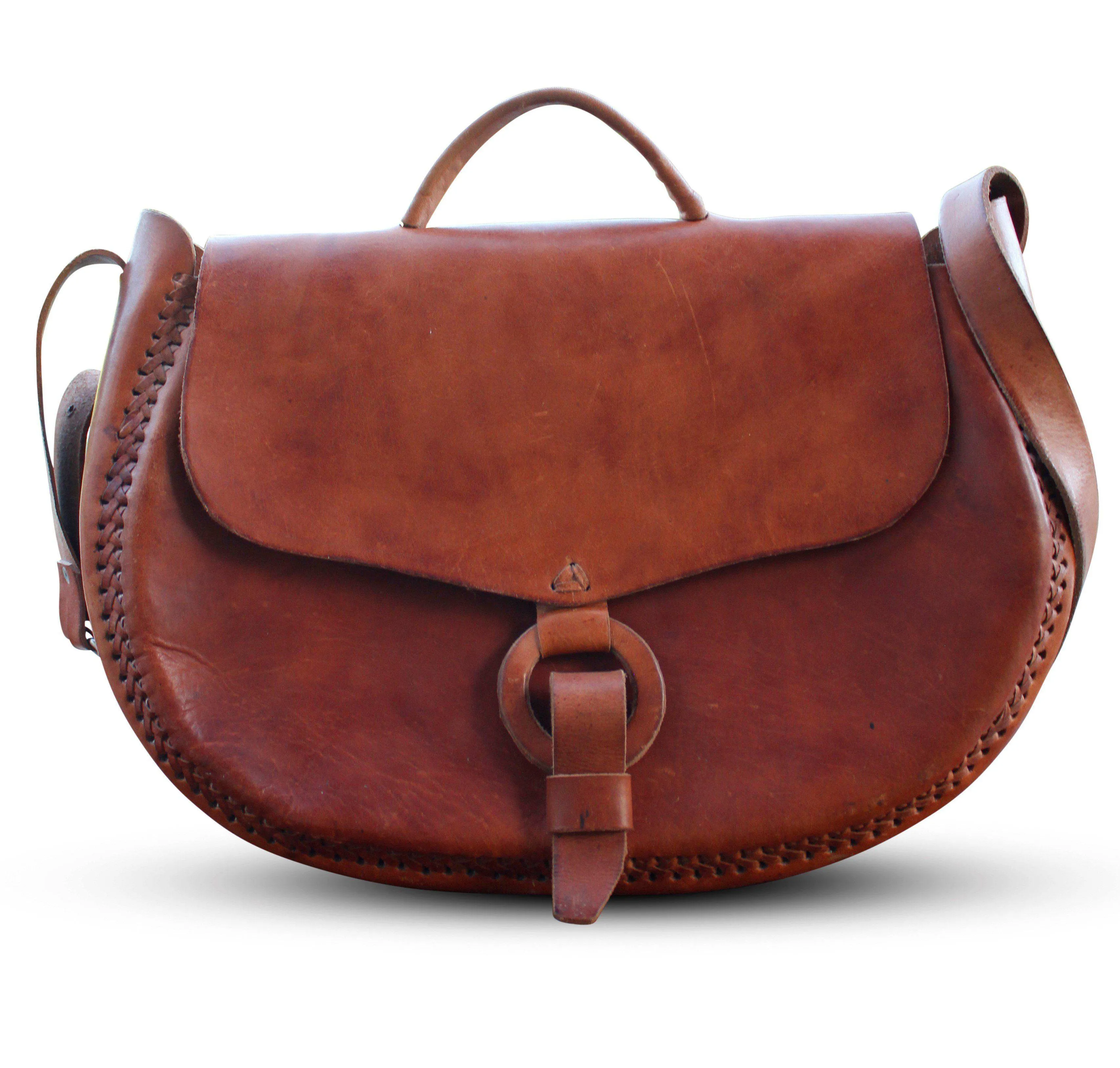 Harrison Large Saddle Tote