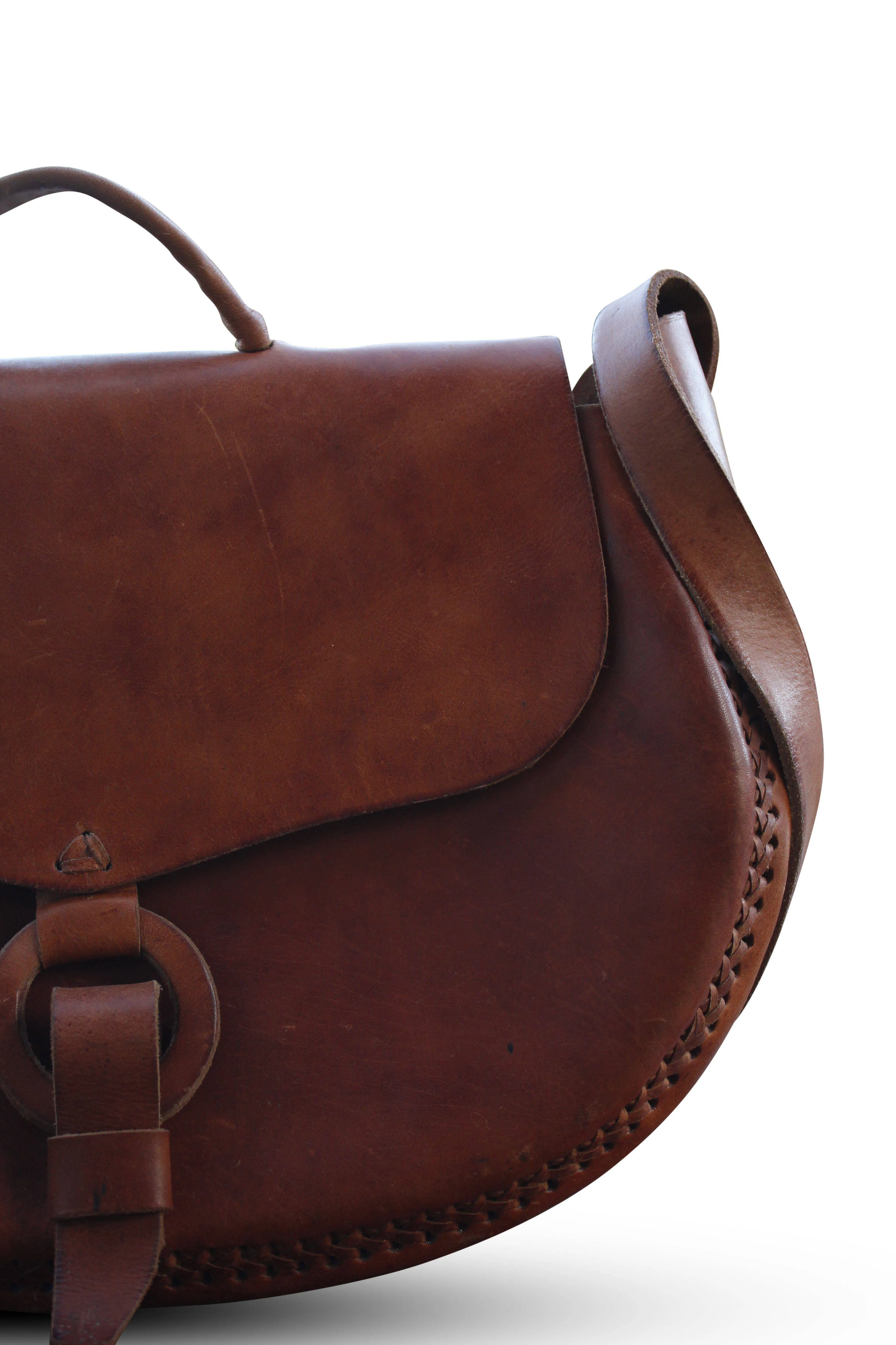 Harrison Large Saddle Tote