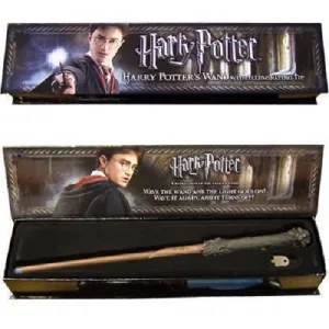 HARRY POTTER Wand replica with Illuminating Tip by The Noble Collection