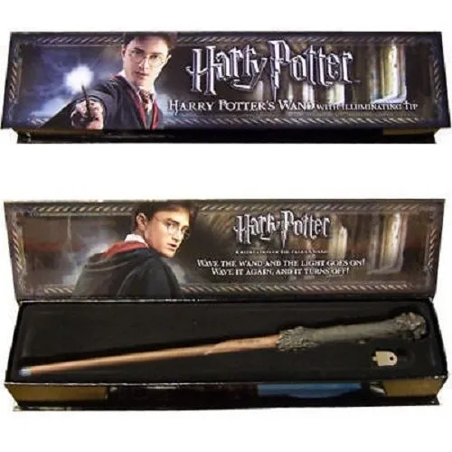 HARRY POTTER Wand replica with Illuminating Tip by The Noble Collection