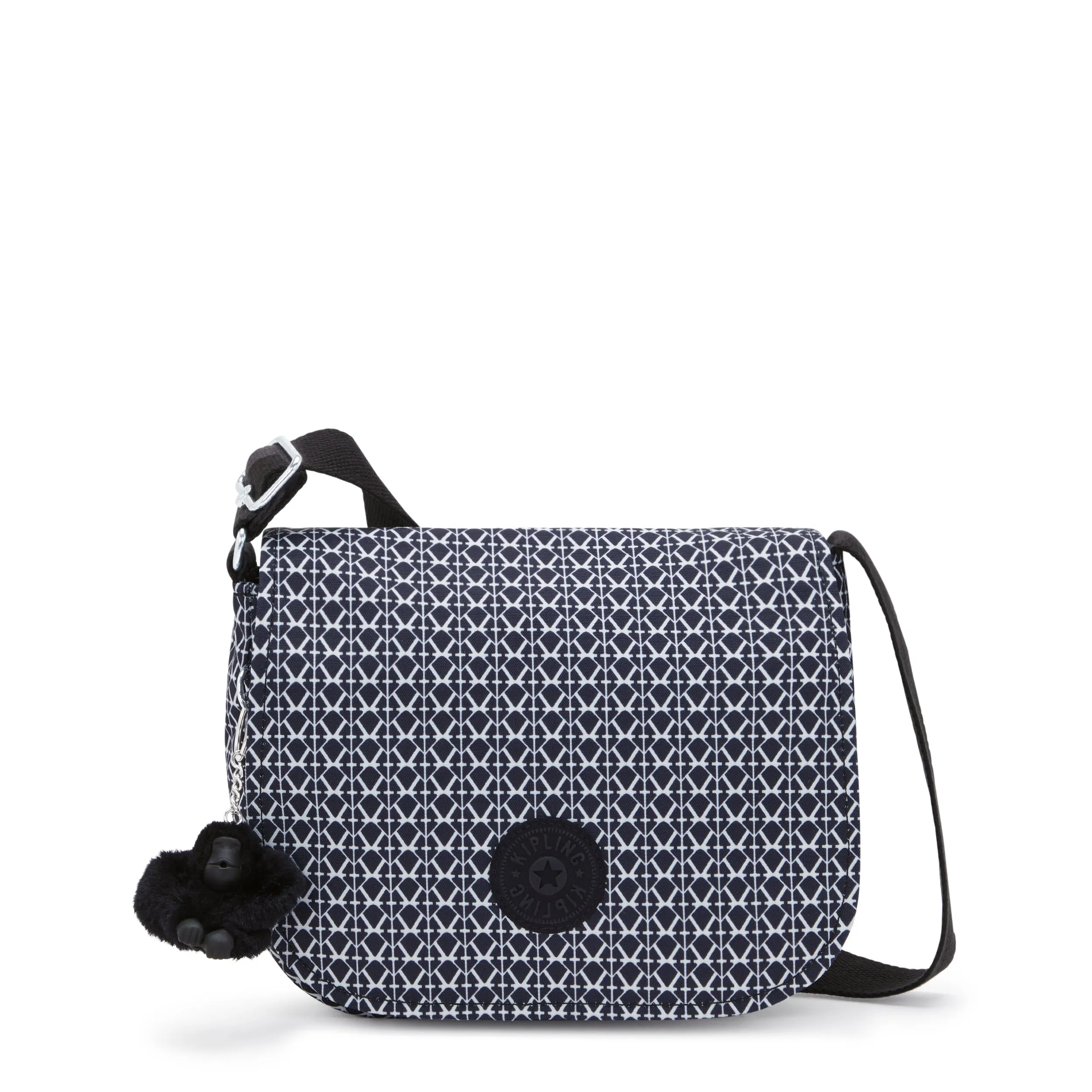 Kipling Loreen M Signature Print Medium Crossbody Bag C2I7601-DD2
