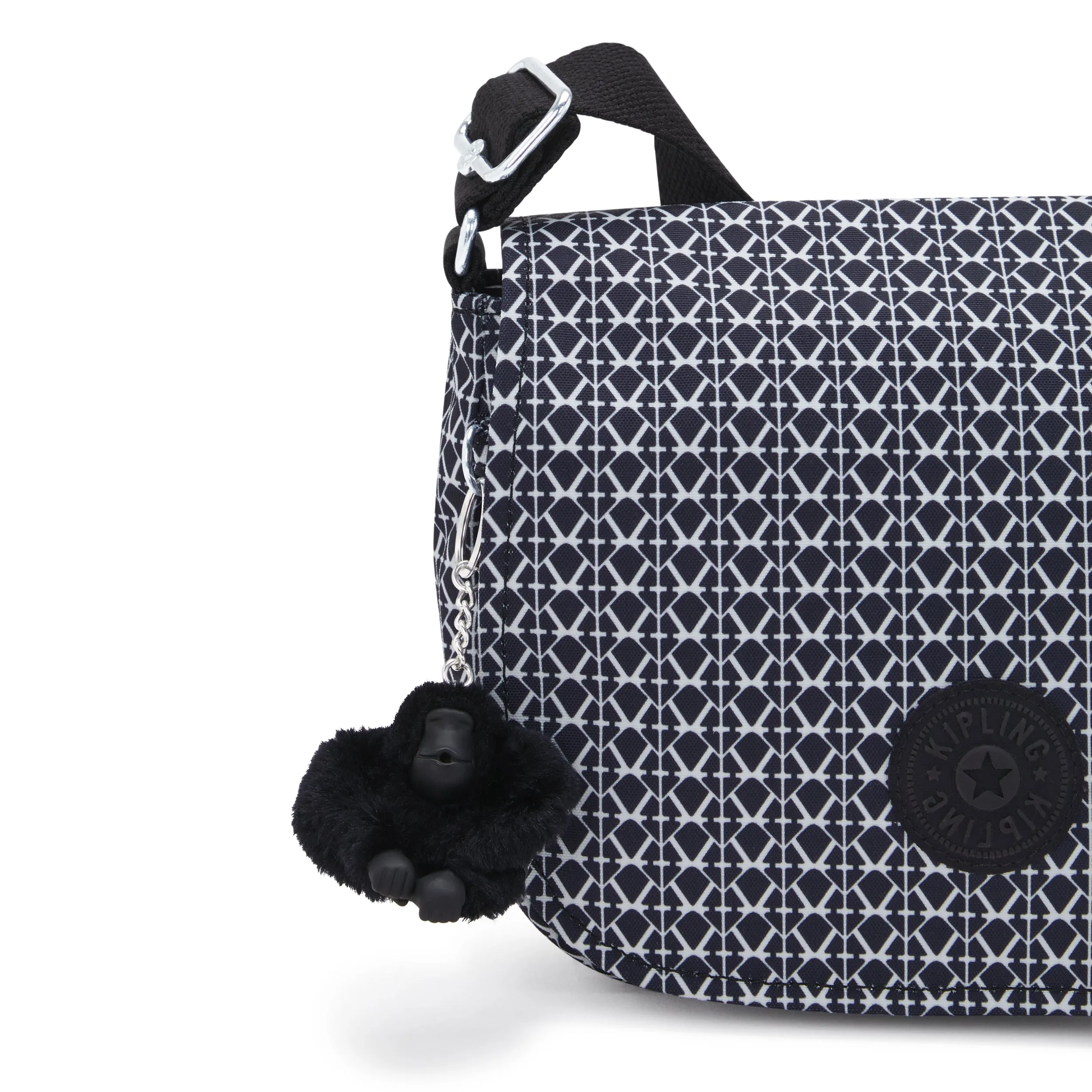 Kipling Loreen M Signature Print Medium Crossbody Bag C2I7601-DD2