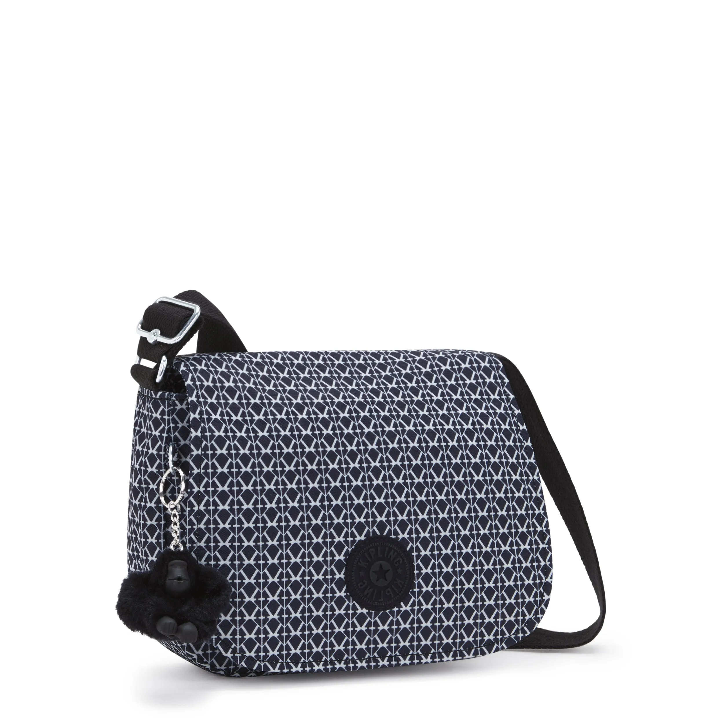 Kipling Loreen M Signature Print Medium Crossbody Bag C2I7601-DD2