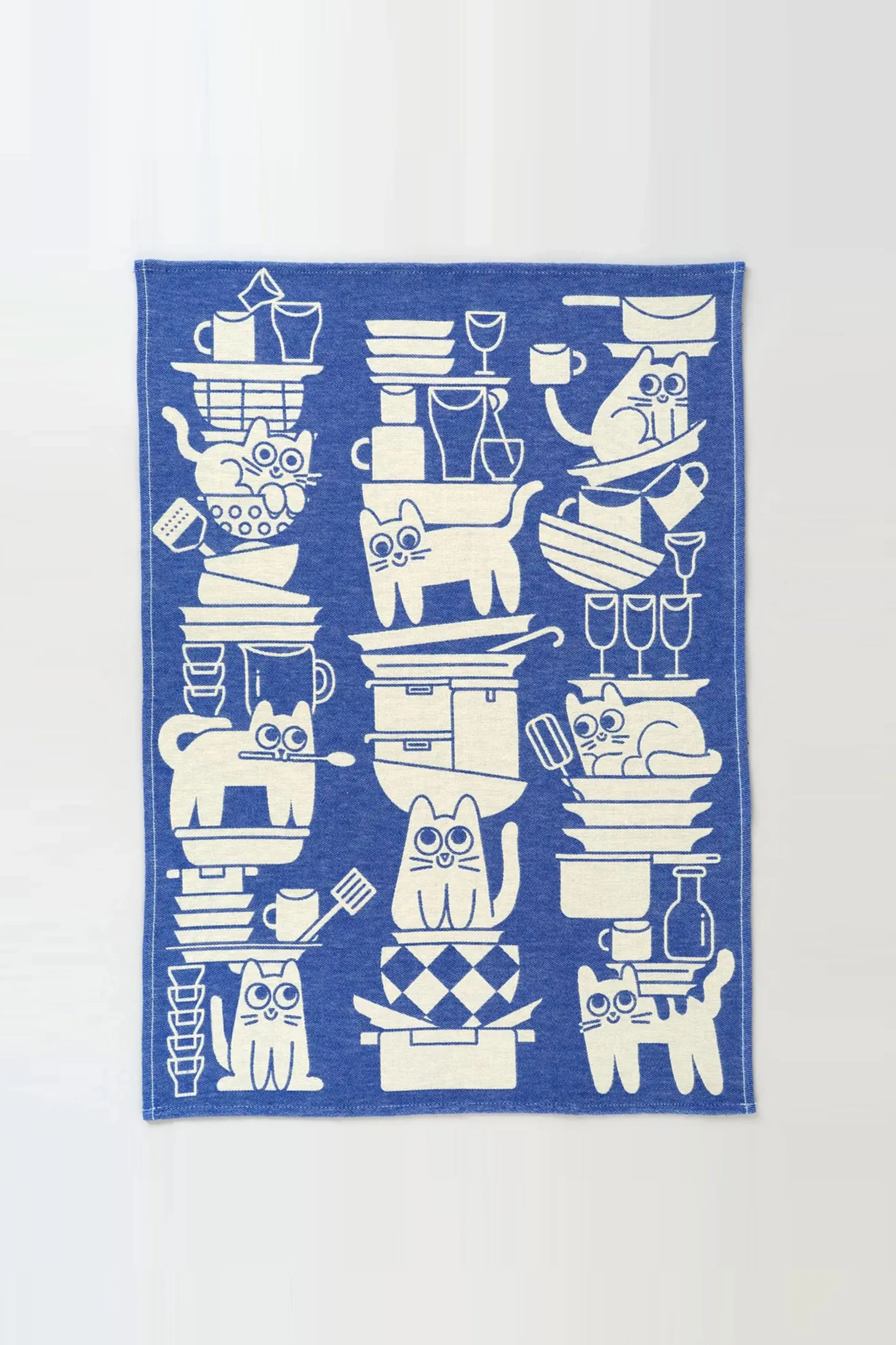 Kitchen Cats Tea Towel