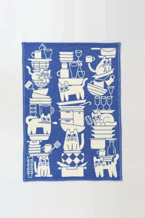 Kitchen Cats Tea Towel