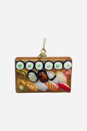 Kurt S. Adler Noble Gems Sushi Platter Ornament