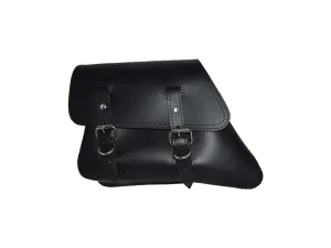 La Rosa Design Solo Swing Arm Left Saddle Bag Black For 82-03 Sportster