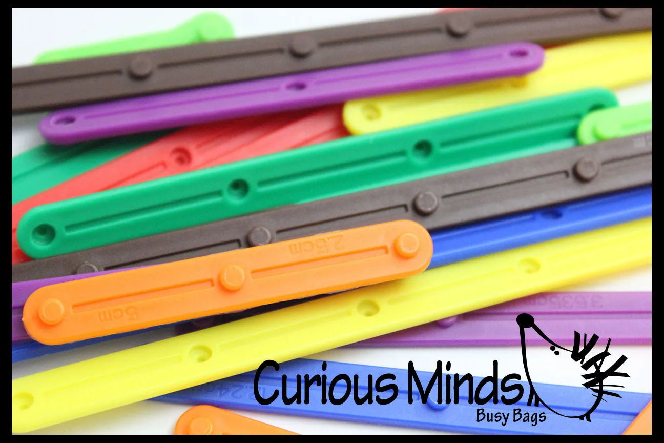 LAST CHANCE - LIMITED STOCK  - Creating Animals and Objects with Snap Together Plastic Sticks - Follow the Pattern - Learning activity