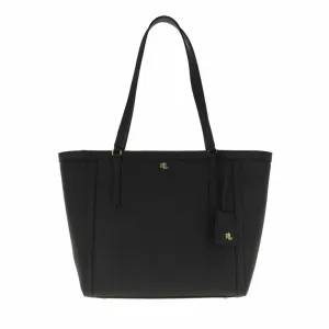 Lauren Ralph Lauren Clare Medium Tote Bag In Black