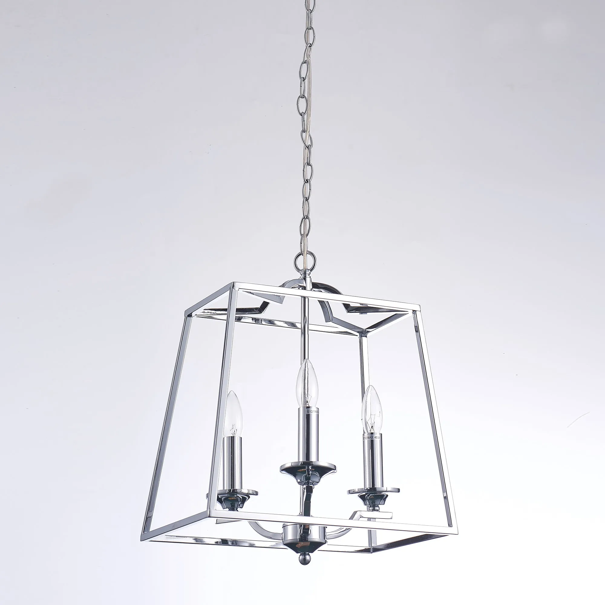 Lionnel Collection Metal & Glass Chandelier Lights