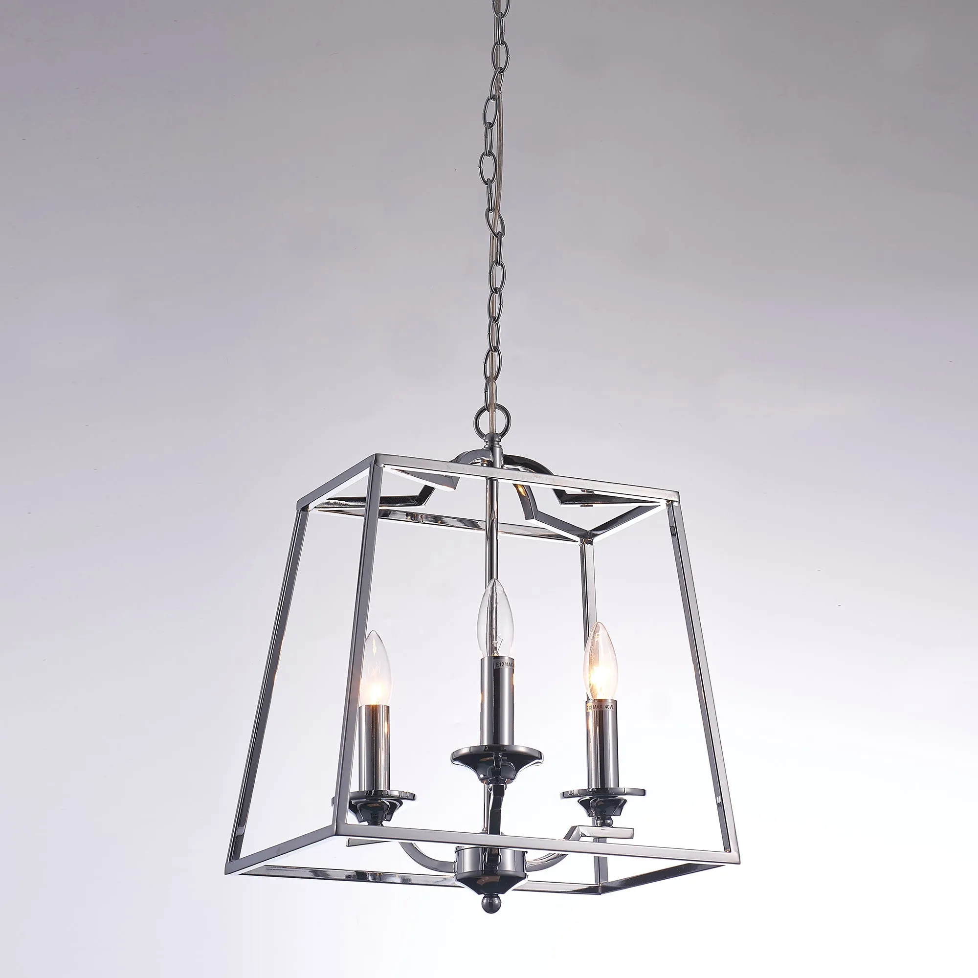 Lionnel Collection Metal & Glass Chandelier Lights