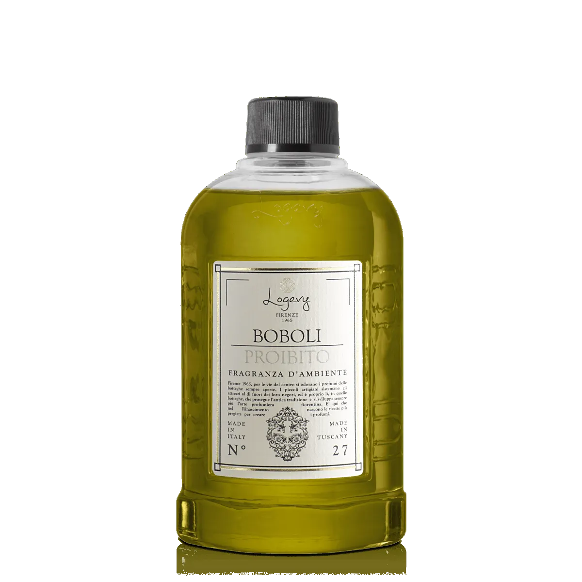 LOGEVY Room Diffuser Refill Bottle BOBOLI PROIBITO - Forbidden Boboli (500ml)