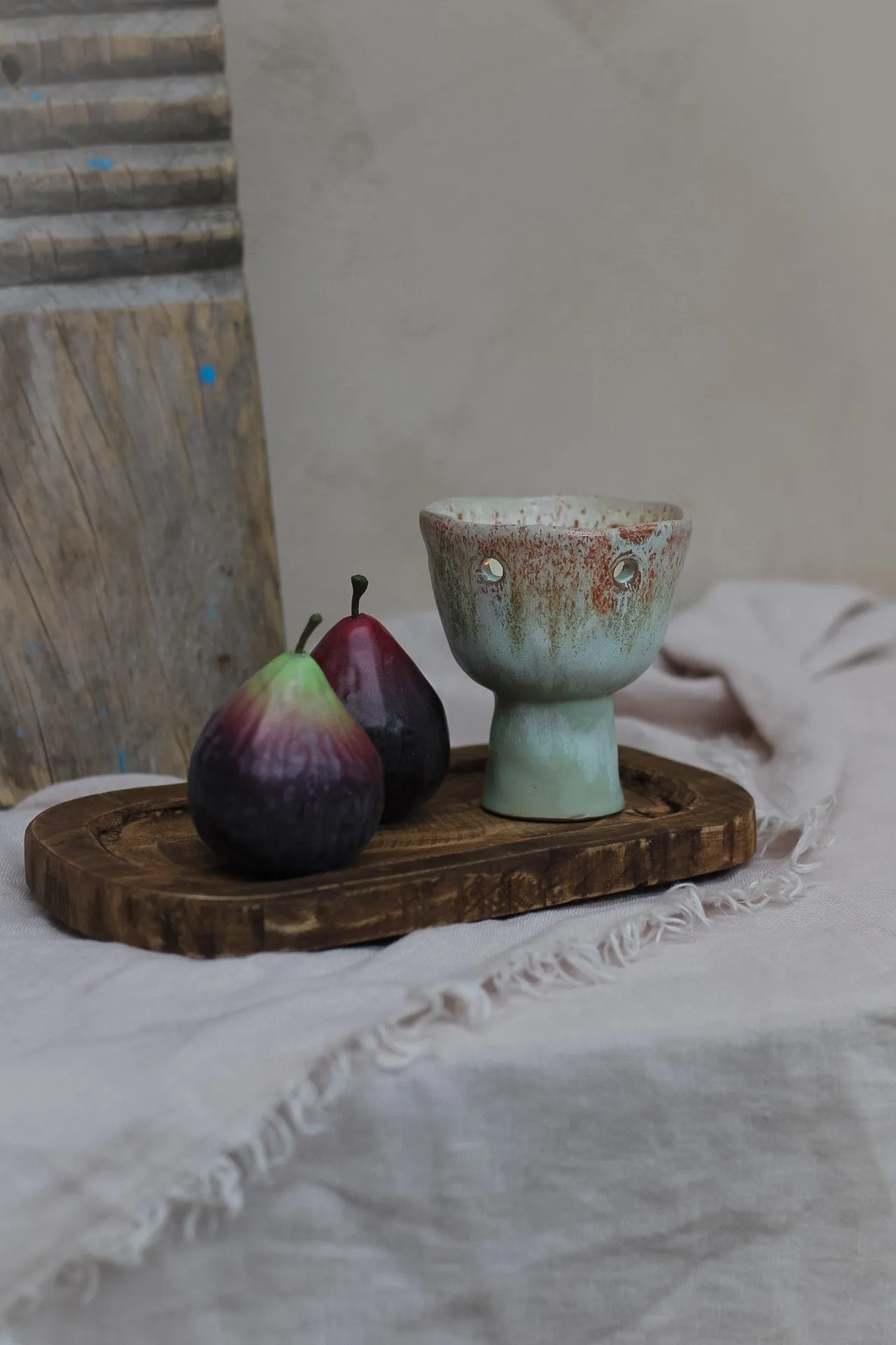 Loren Stoneware Votive