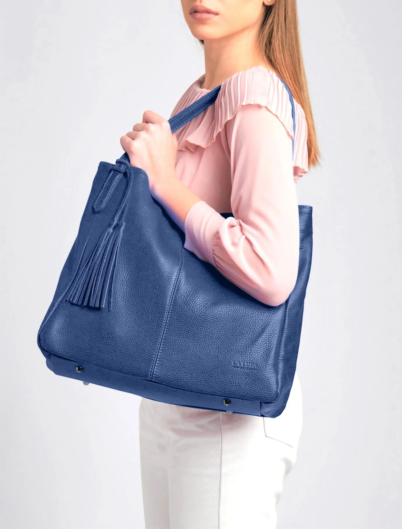 Lucia Tote Blue