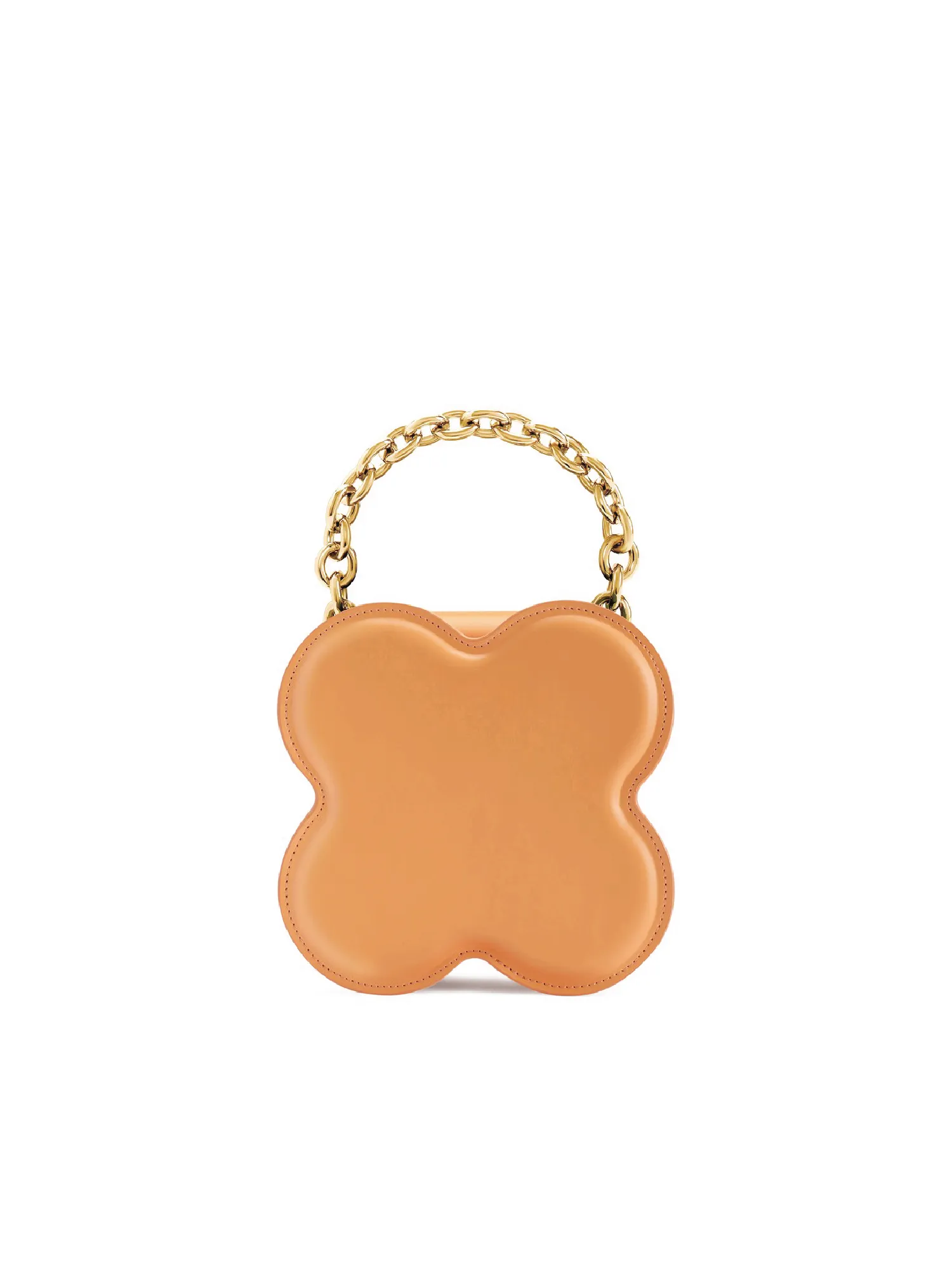 Lucky Clover Handbag - Orange (Large)