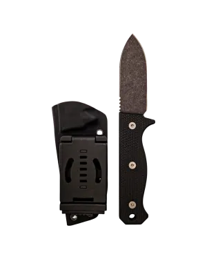Maratac R4A D2 Tool & Camp Knife with G10 Black Scales