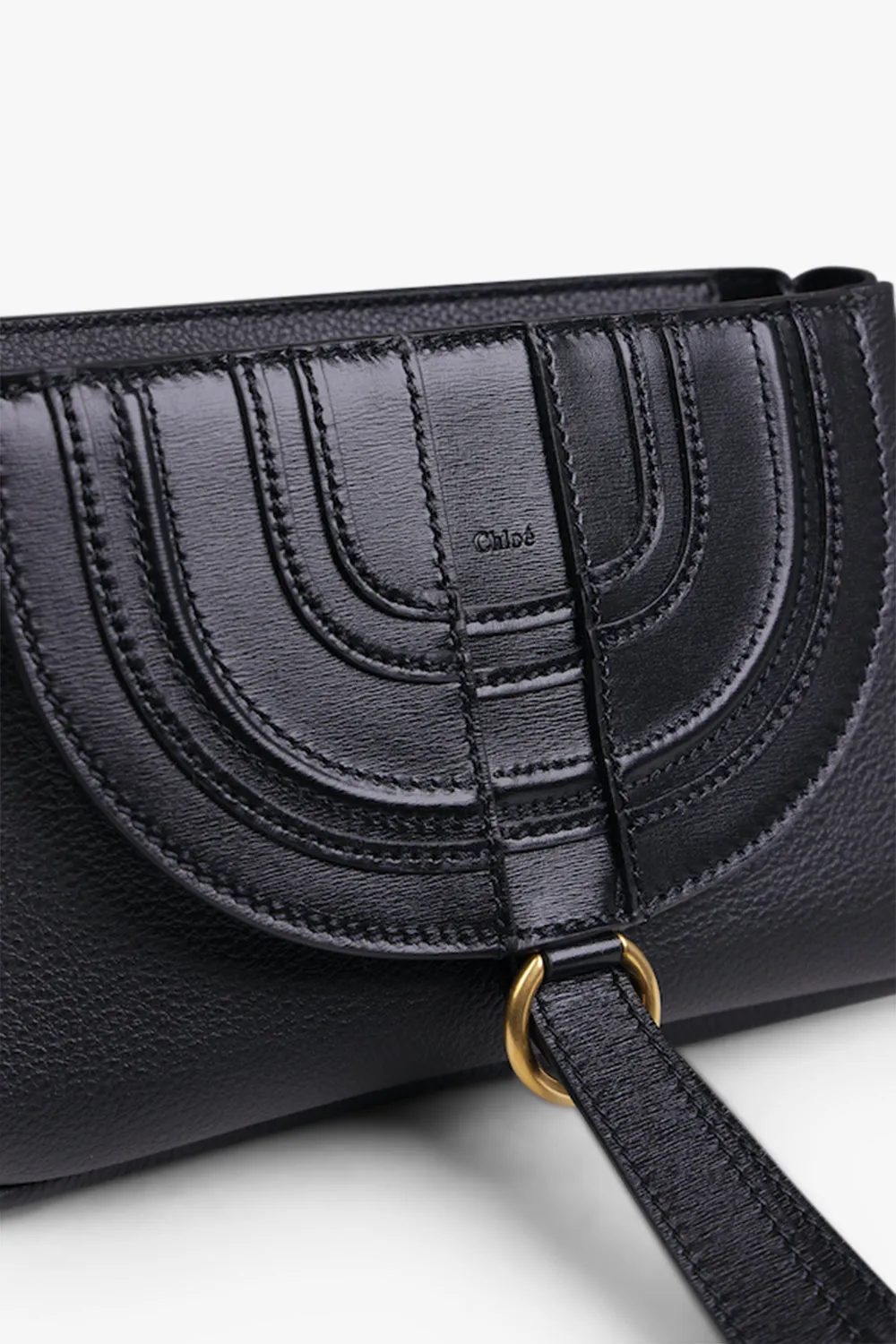 MARCIE SADDLE BAG | BLACK