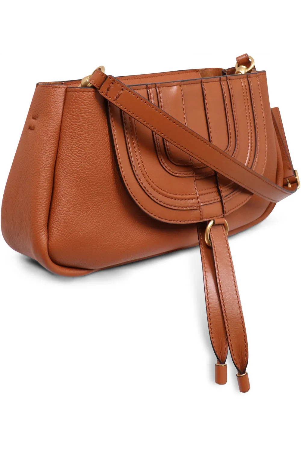 MARCIE SADDLE BAG | TAN
