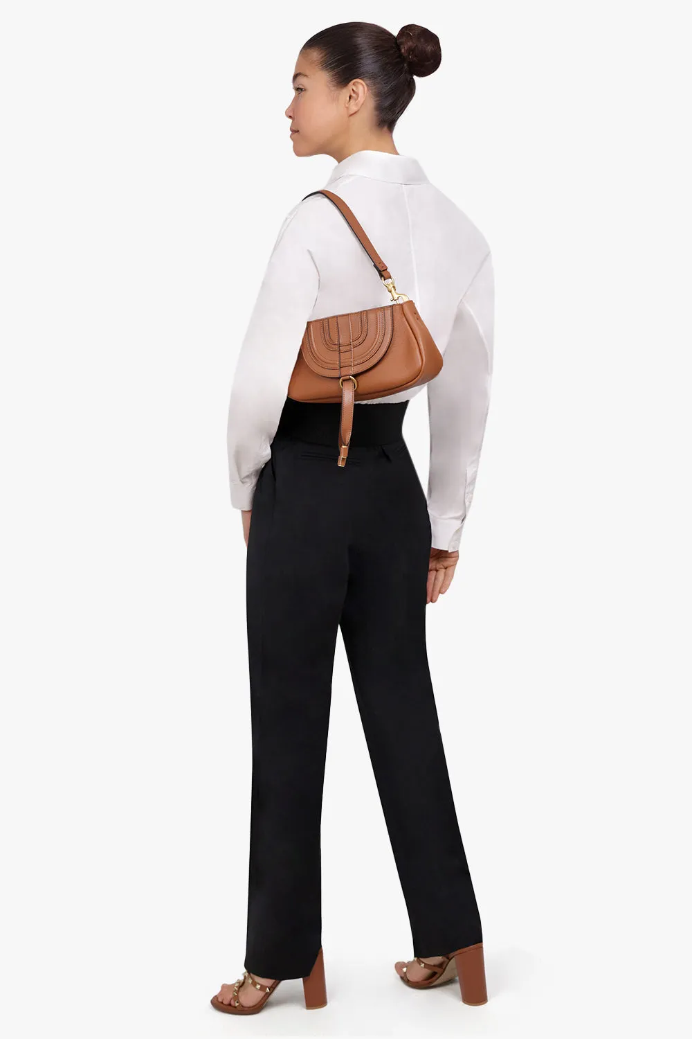 MARCIE SADDLE BAG | TAN