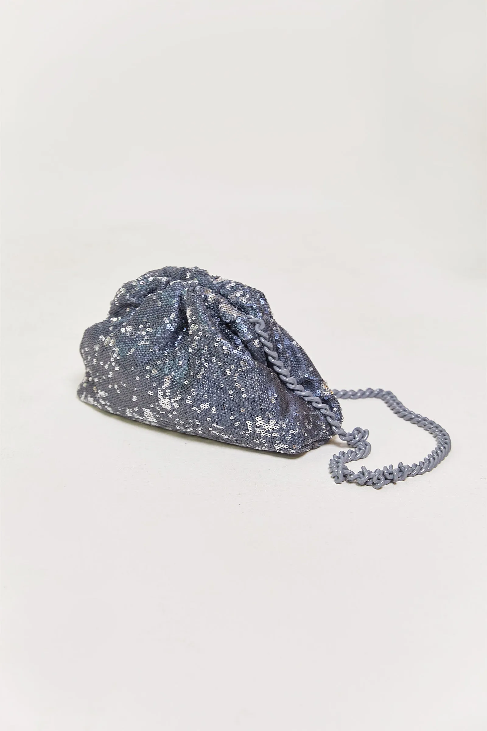 maria la rosa dark grey mini game bag