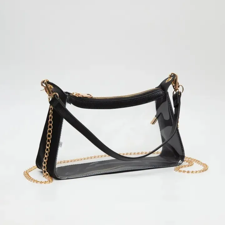 Marilyn Clear Satchel Bag
