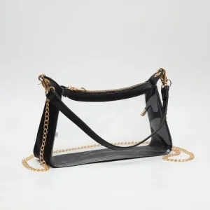 Marilyn Clear Satchel Bag