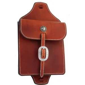 MEDBAG02 - Chestnut Leather Medicine Bag
