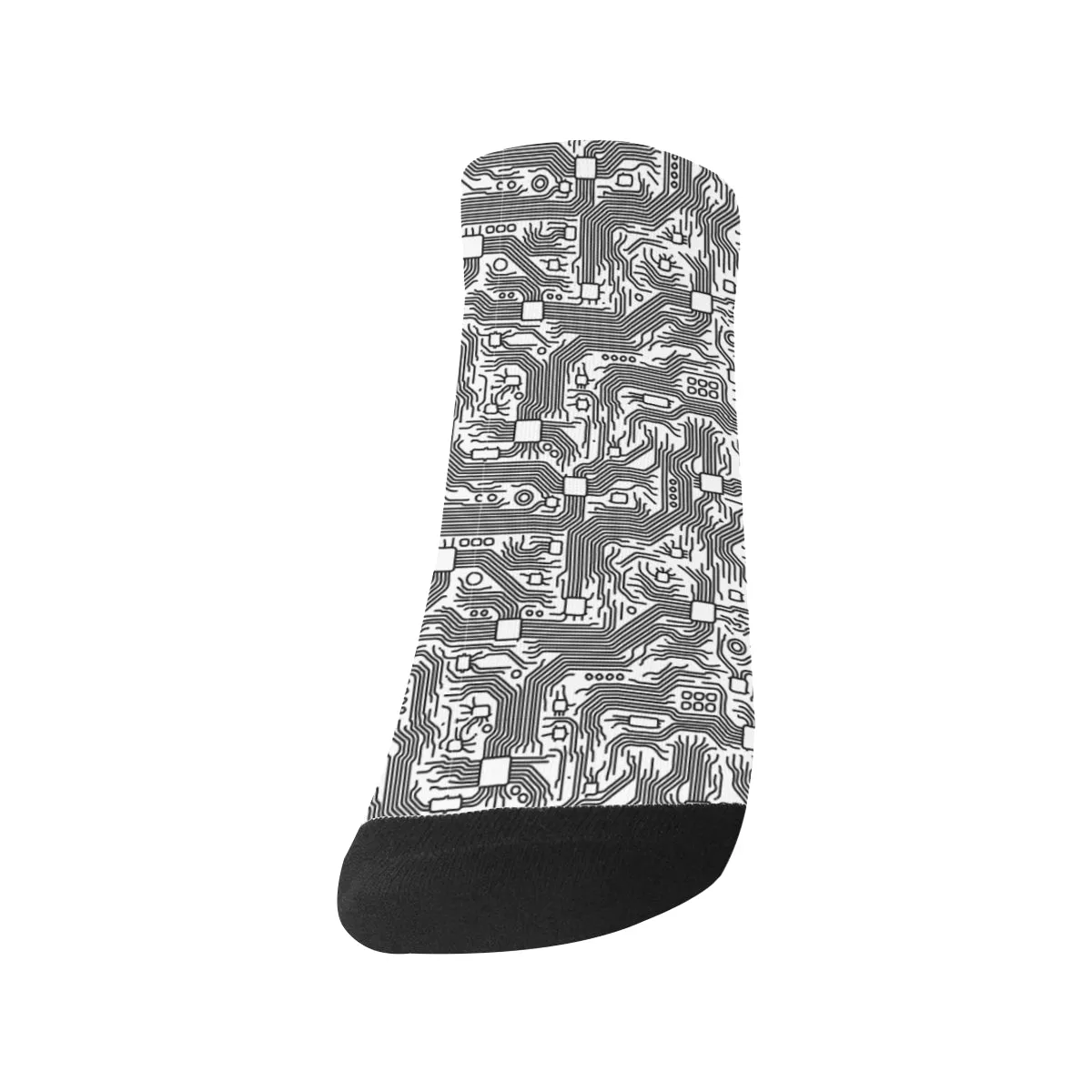 Men's Circuit Print Anklet Socks