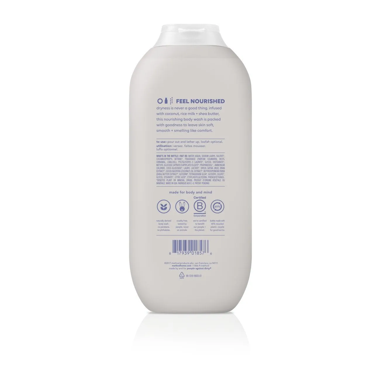 Method Body Wash, Simply Nourish, 18oz