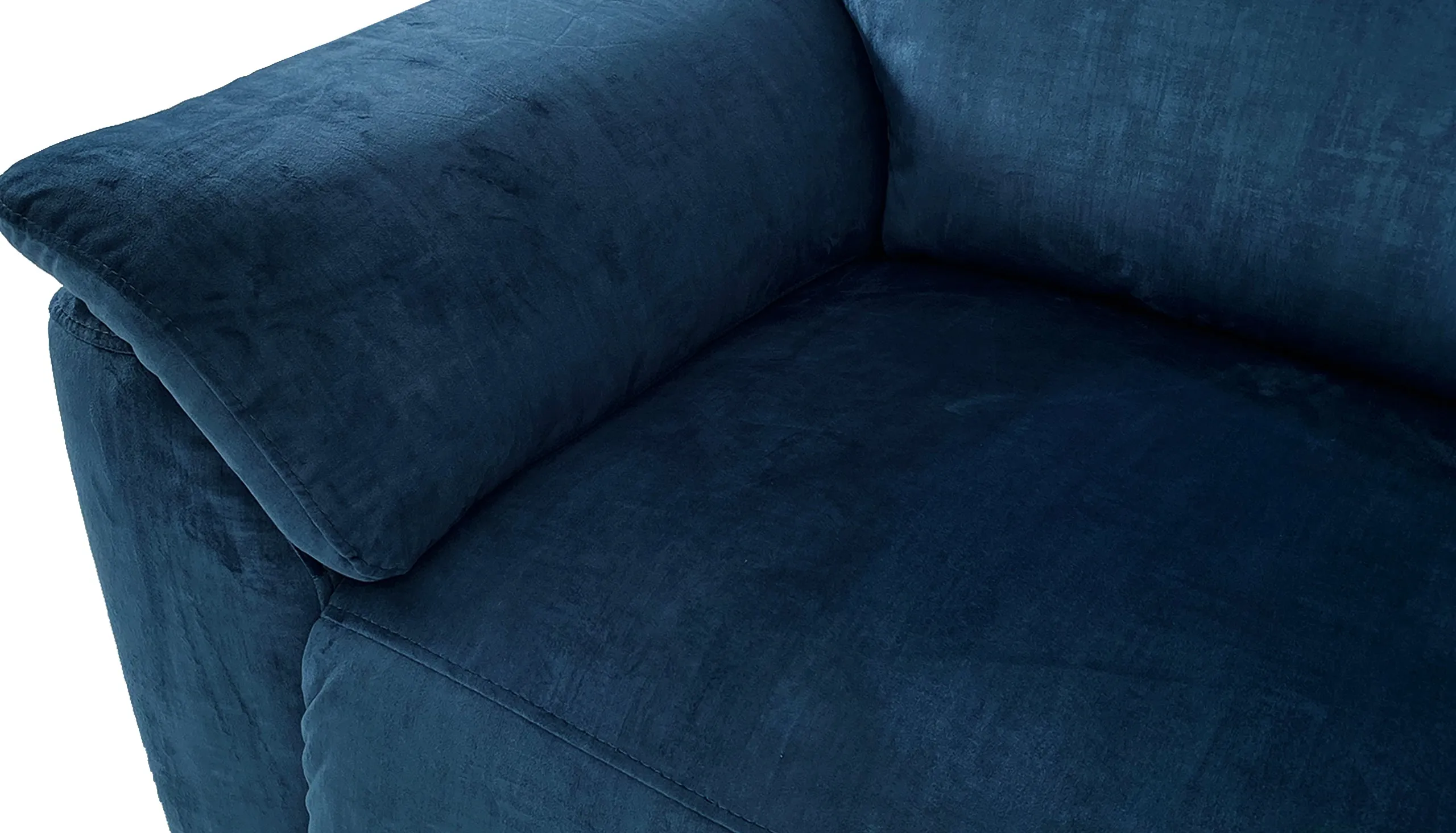 Micah Power Recliner Velvet Armchair With Powered Headrests