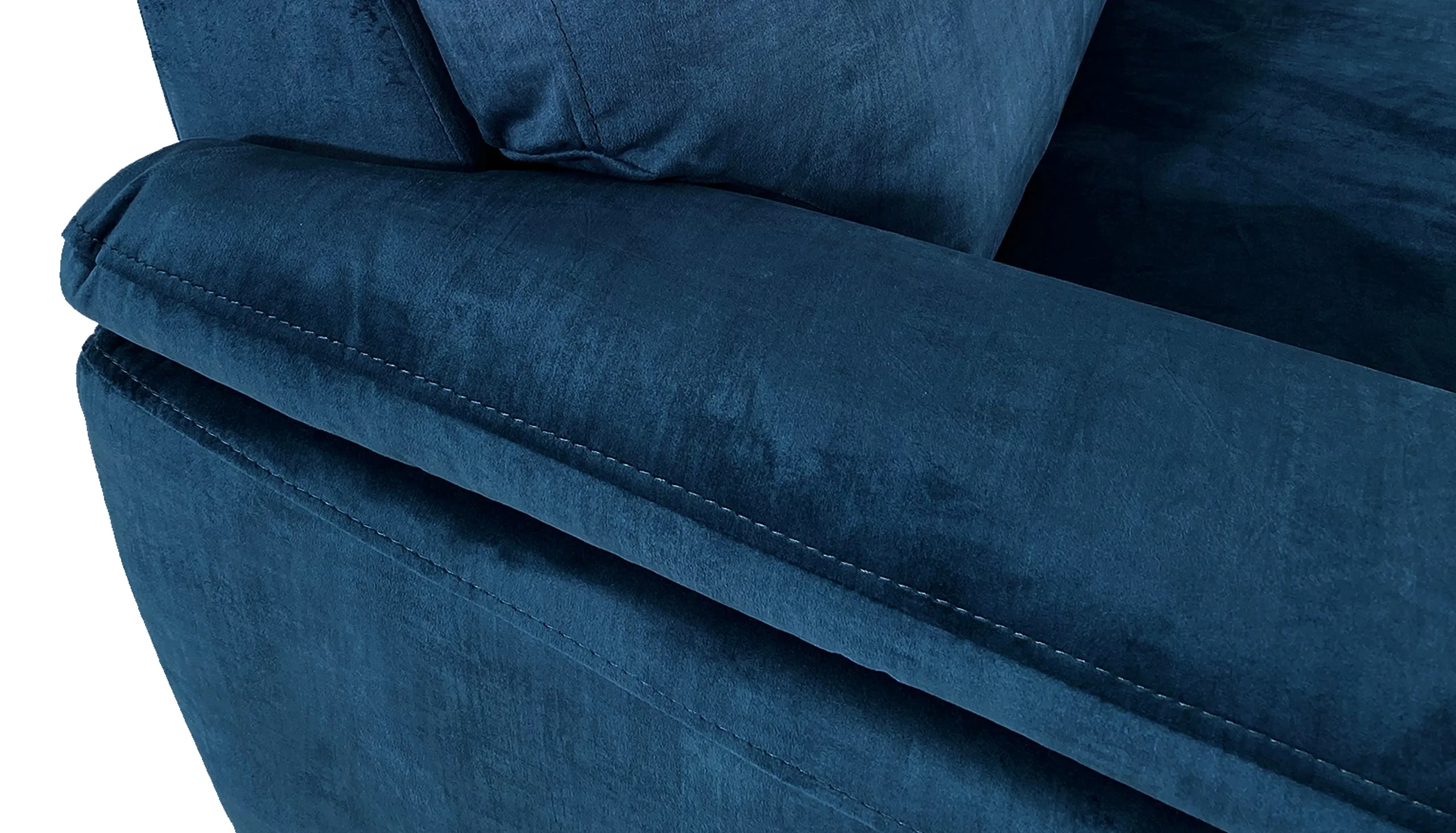 Micah Power Recliner Velvet Armchair With Powered Headrests