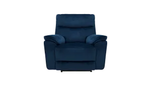 Micah Power Recliner Velvet Armchair With Powered Headrests