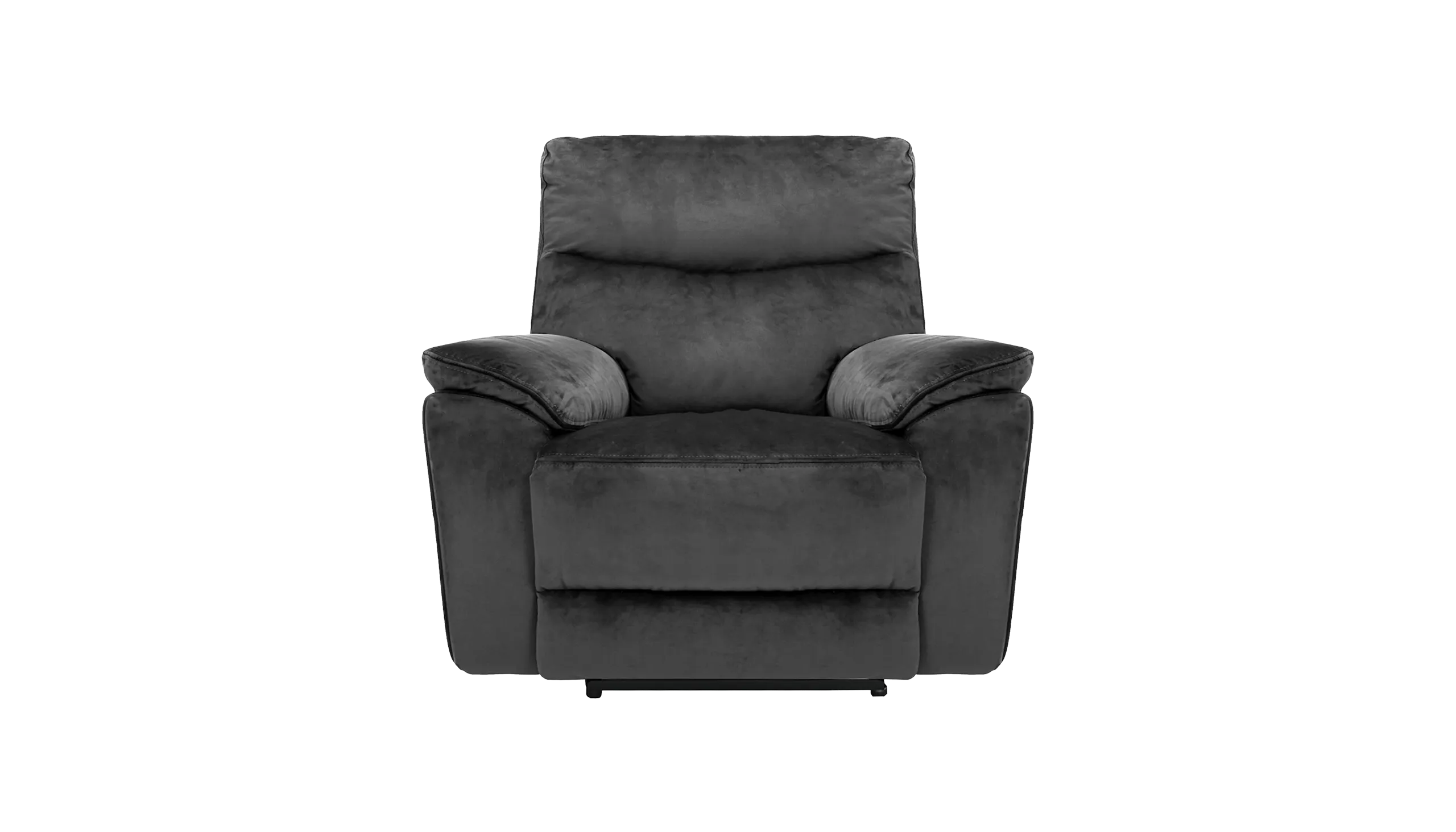 Micah Power Recliner Velvet Armchair With Powered Headrests