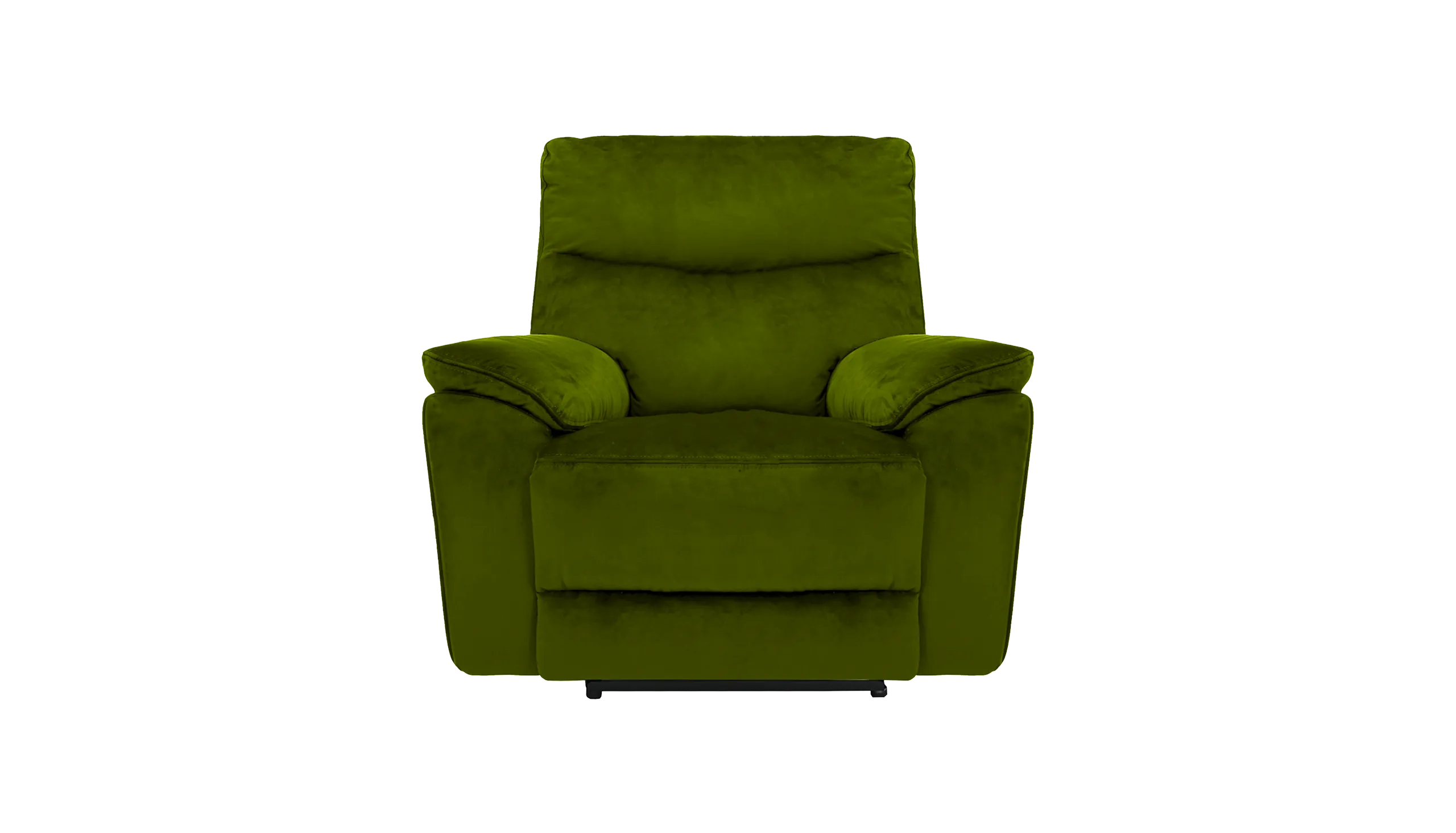 Micah Power Recliner Velvet Armchair With Powered Headrests