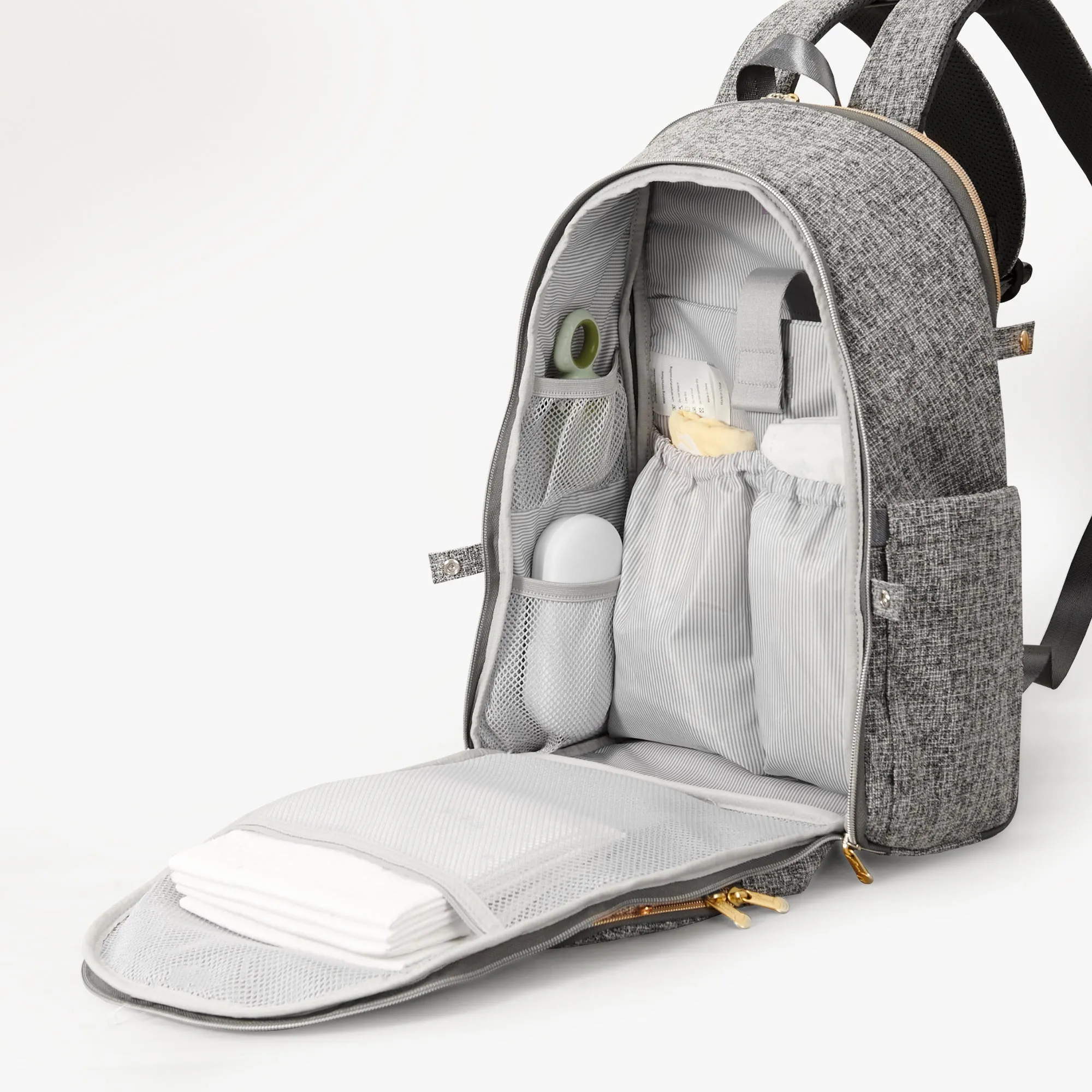 Midnight Foldable Backpack/Diaper Bag
