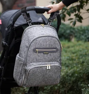 Midnight Foldable Backpack/Diaper Bag