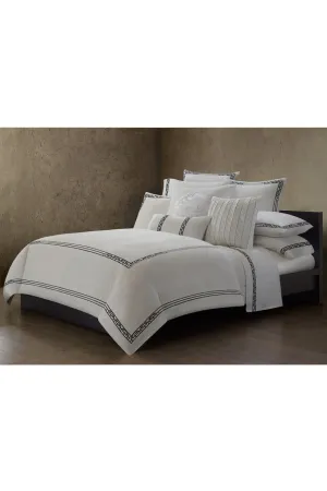 Ming Fretwork White/Black Bedding