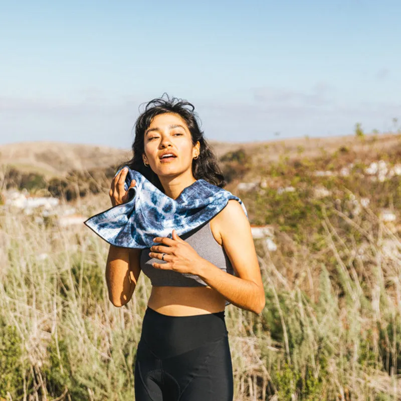 Mini Towel: Agua Blue