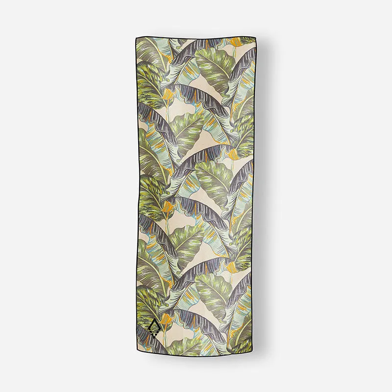 Mini Towel: Banana Leaf Green